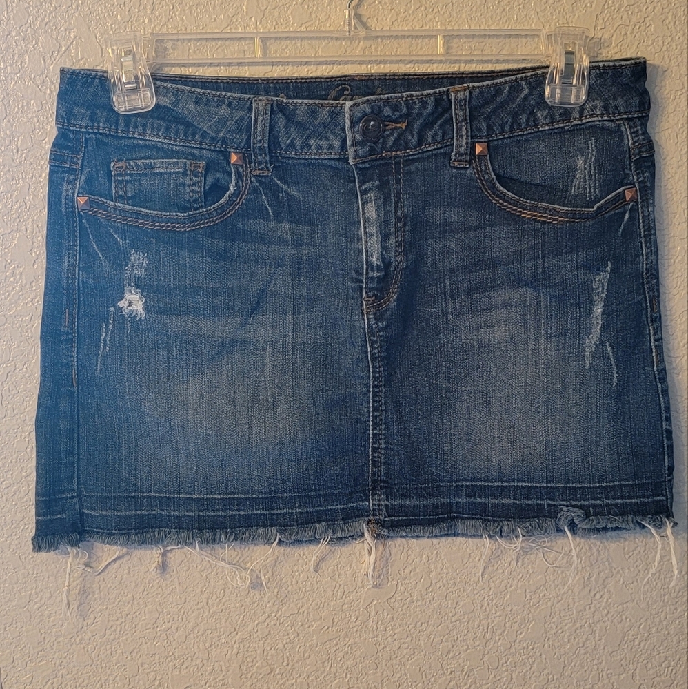 CANDIE'S denim mini skirt Size 13 Junior